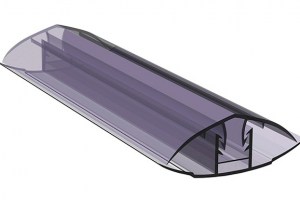 Соединительный разъемный профиль HCP для сотового и монолитного поликарбоната