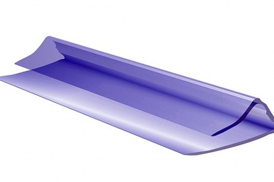 Торцевой профиль UP для сотового и монолитного поликарбоната - фото