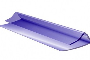 Комплектующий поликарбонатный профиль торцевой UP 4 мм